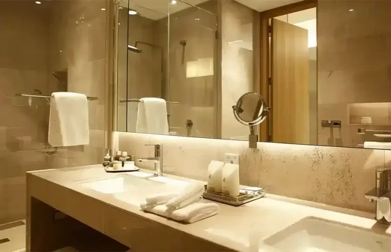 LED mirror manufacturer offering custom mirrors for hotel rooms