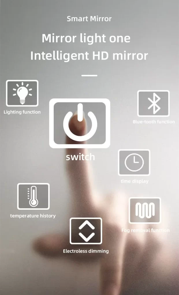 Smart Mirror-Mirror light oneIntelligent HD mirror