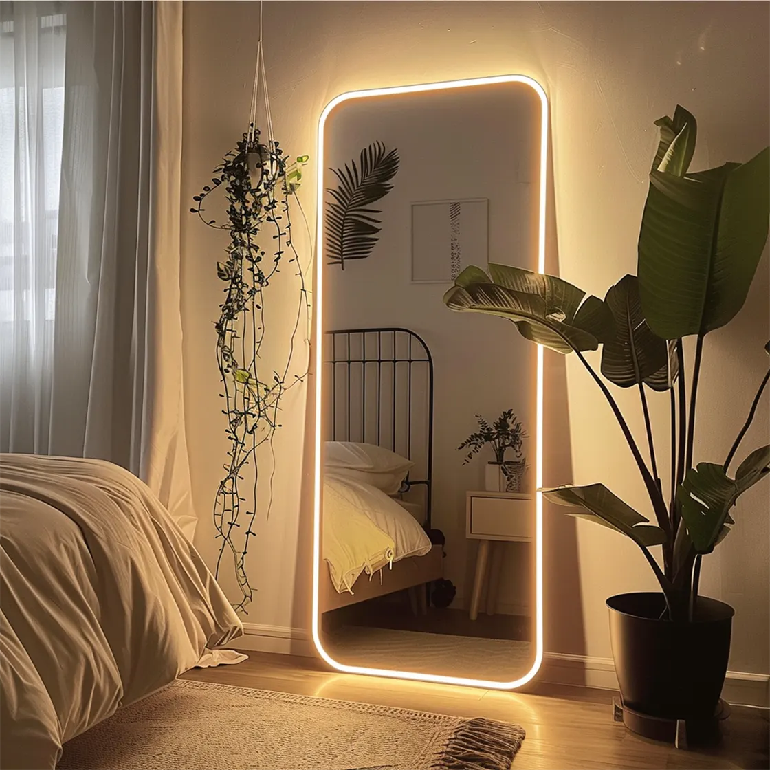 Aosmay Free Standing Floor Mirror