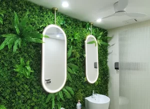 Hanging LED Mirror