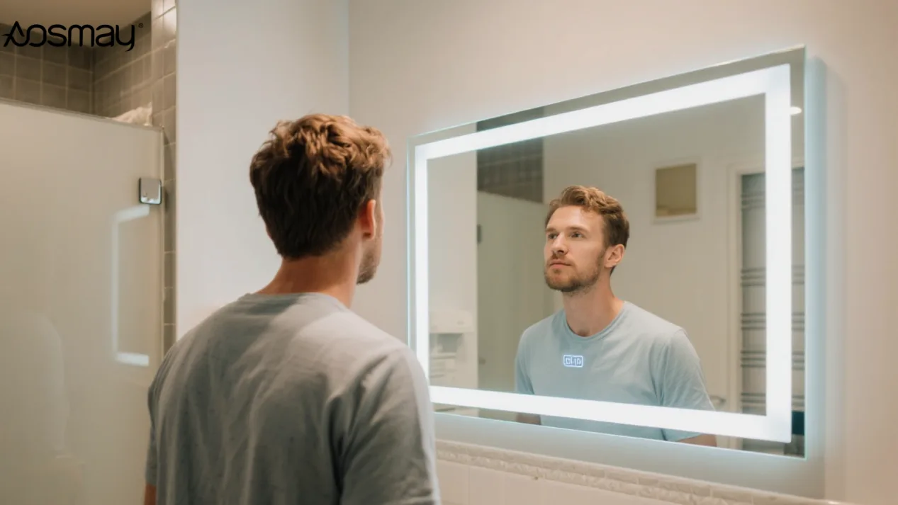 are led mirrors worth it？Smart home integration with voice-controlled LED vanity mirror system
