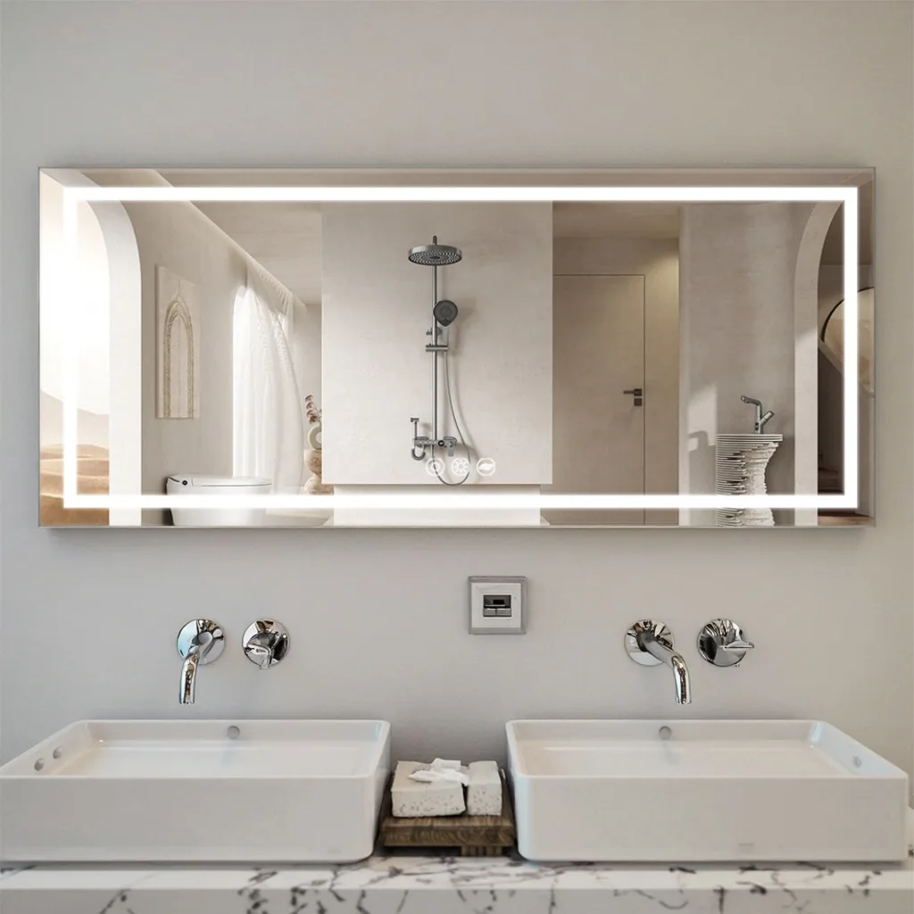 LED mirror switch,LED bathroom mirrors,touch switch LED mirror