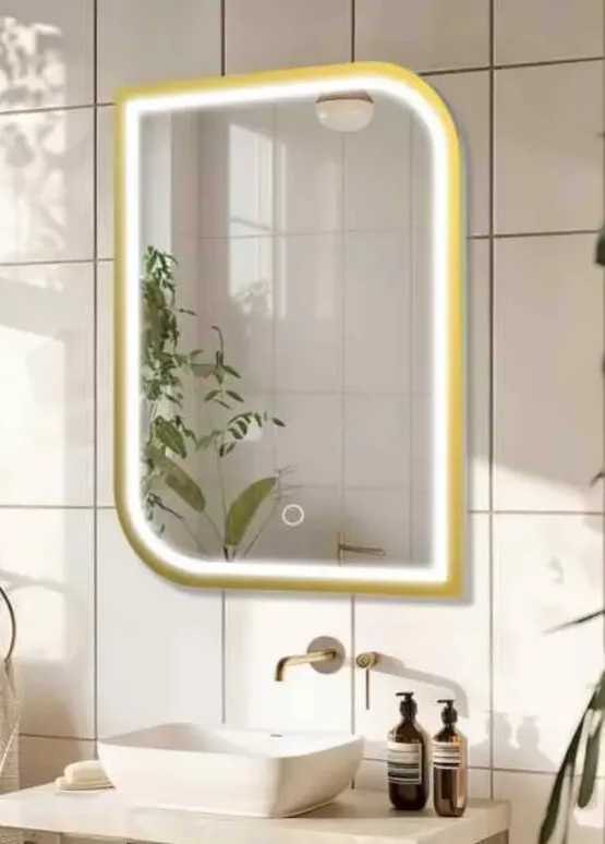 Custom Framed LED Bathroom Mirrors for Hotels & Projects