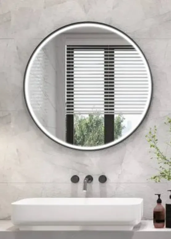 How are Bathroom Mirrors with LED Lights Manufactured?