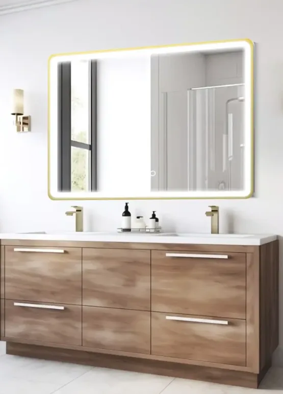 What are the Color Temperature Options for LED Lighted Mirrors?