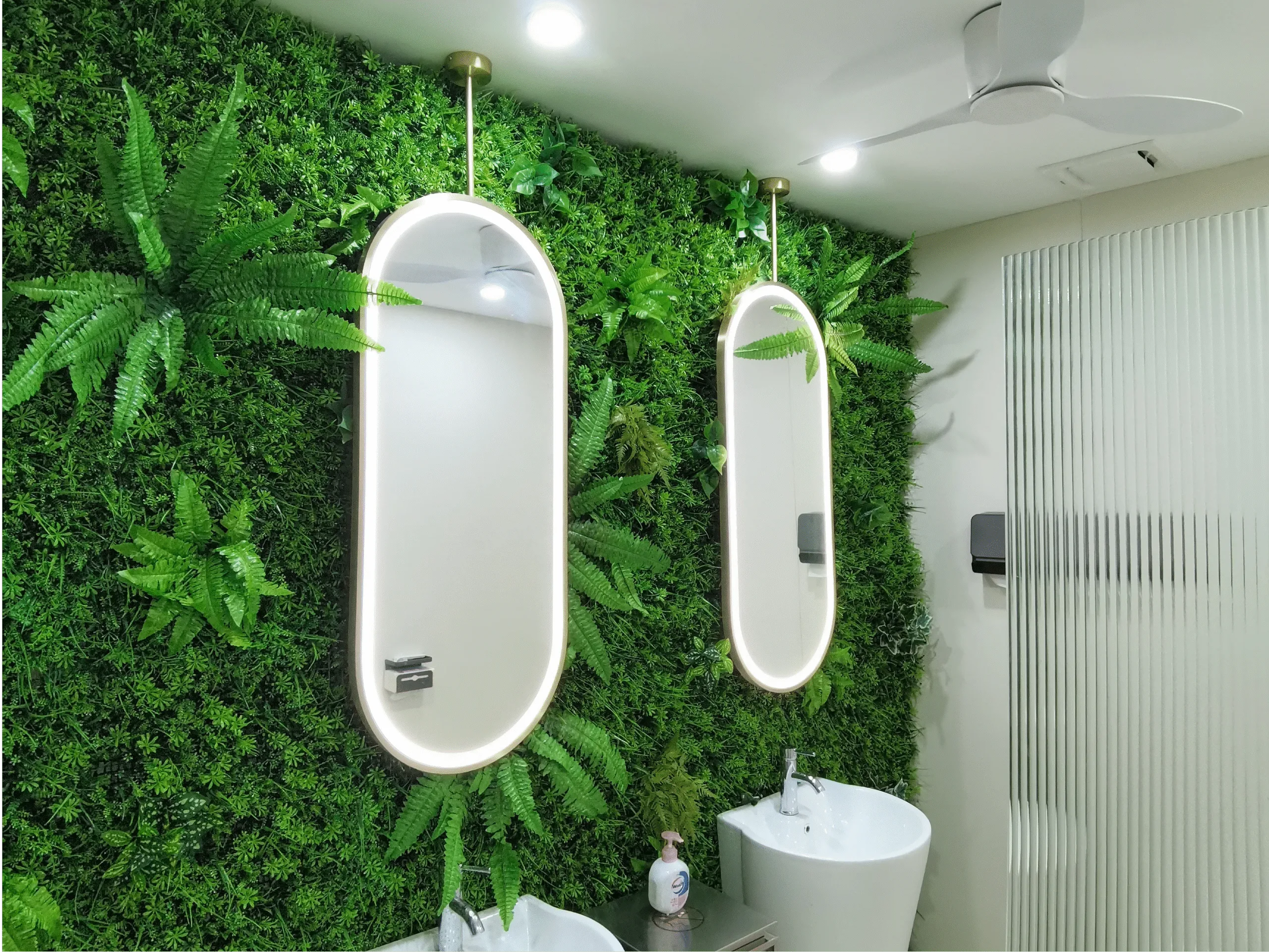large LED bathroom mirrors for commercial projects