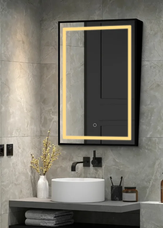 Can LED illuminated bathroom mirrors be left on for long periods? Learn how LED mirrors work, what affects safety and lifespan.