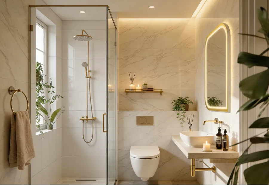 Design by Aosmay, a professional lighted bathroom mirrors manufacturer for B2B projects.