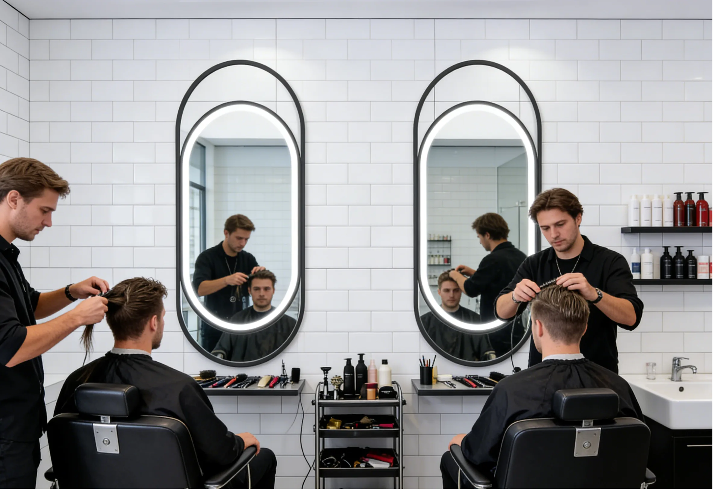 [LED Salon Mirror Guide] 7 Reasons Why Lighting is Key for Hairdressers