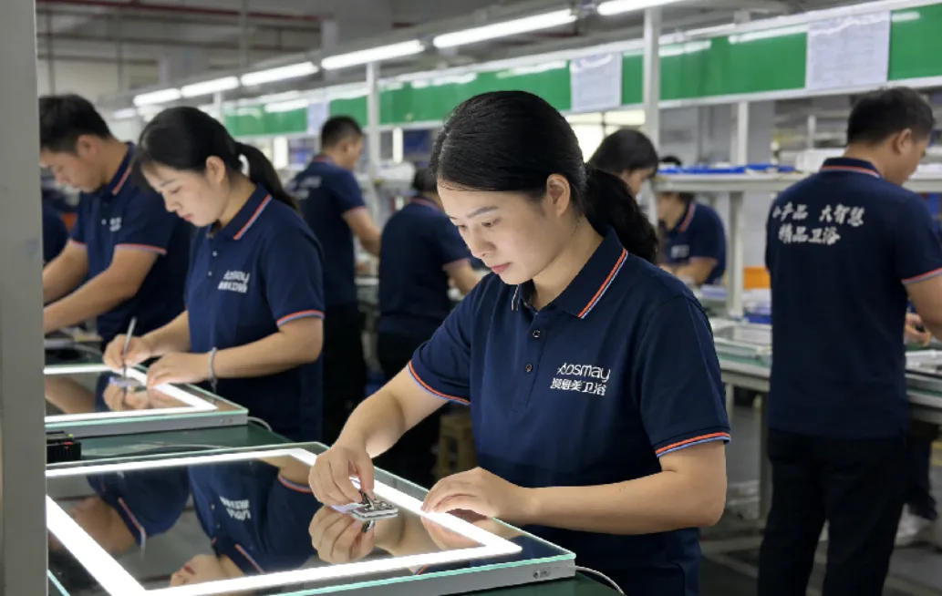 As global demand for modern bathroom solutions continues to evolve, we remain focused on strengthening our core capabilities in manufacturing LED Mirrors and Mirror Cabinets.