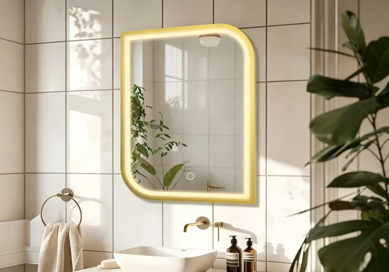 Do LED Mirrors Provide Enough Light An Aosmay commercial-grade LED mirror provides enough light for a luxury hotel bathroom, meeting the IES lighting standards for task-oriented grooming.
