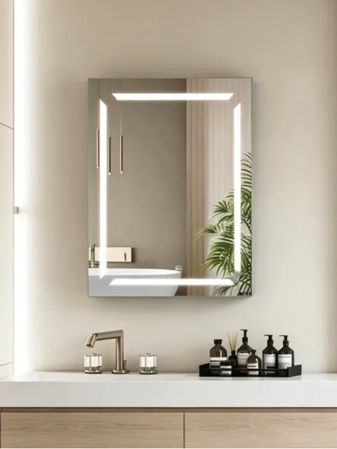 Explore modern mirror cabinets' full feature breakdown—adjustable shelves, LED lighting, defogging & Bluetooth. Request a quote from Aosmay.